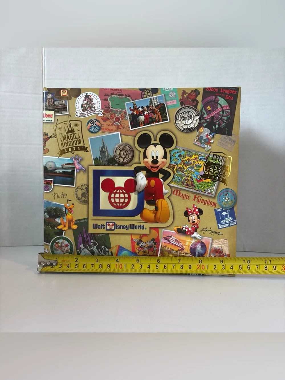 Walt Disney World 40th Anniversary Mickey Photo Album Vacation Memory Scrapbook